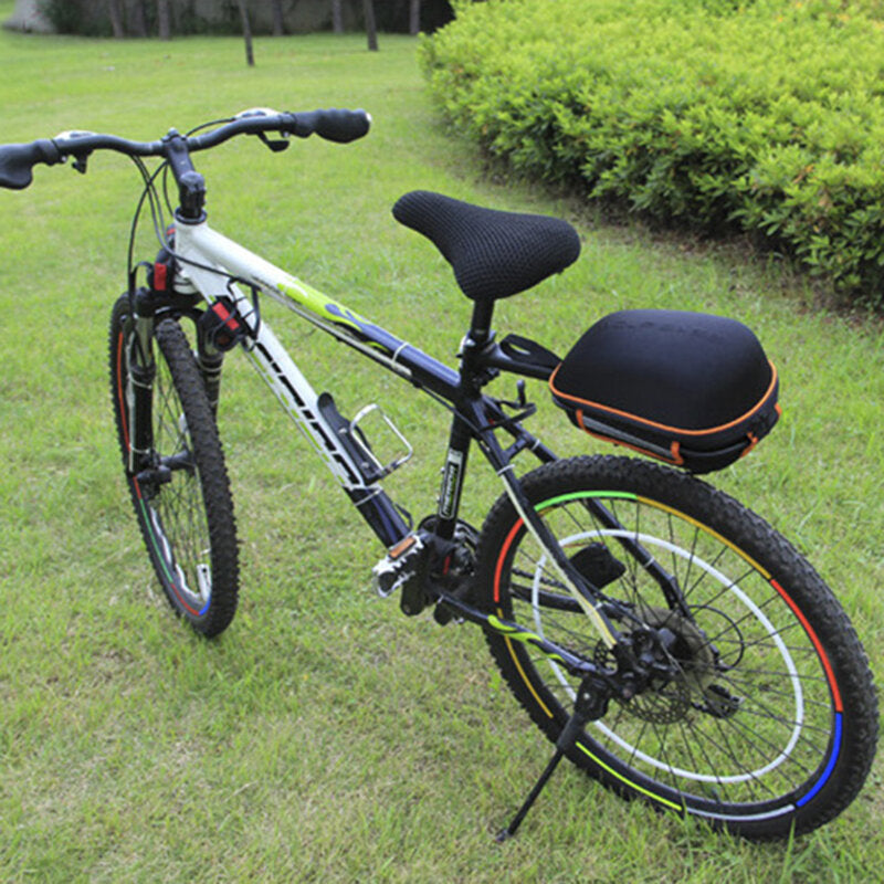 Hard Shell Type Drop-proof Large Capacity Convenient Installation Free Waterproof Cover Bicycle Rack Bag