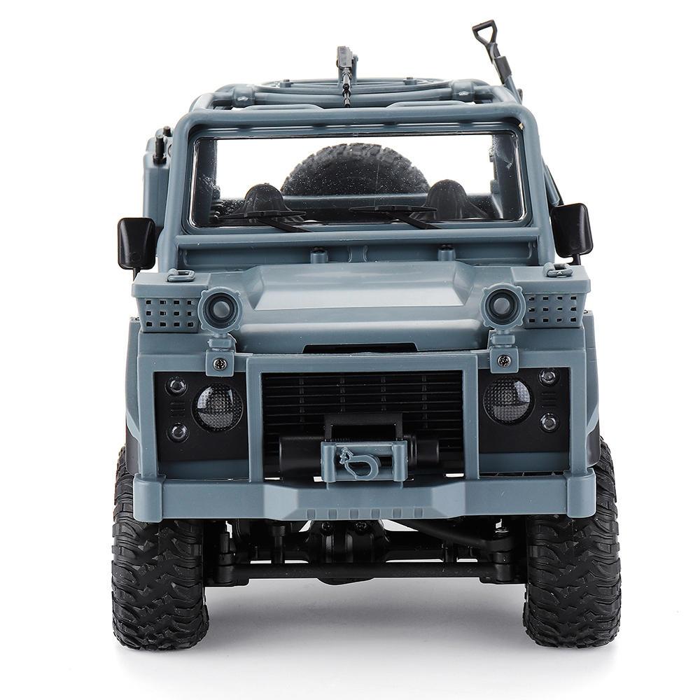 2.4G 4WD Proportional Control Rc Car with LED Light Climbing Off-Road Truck RTR Toys Blue