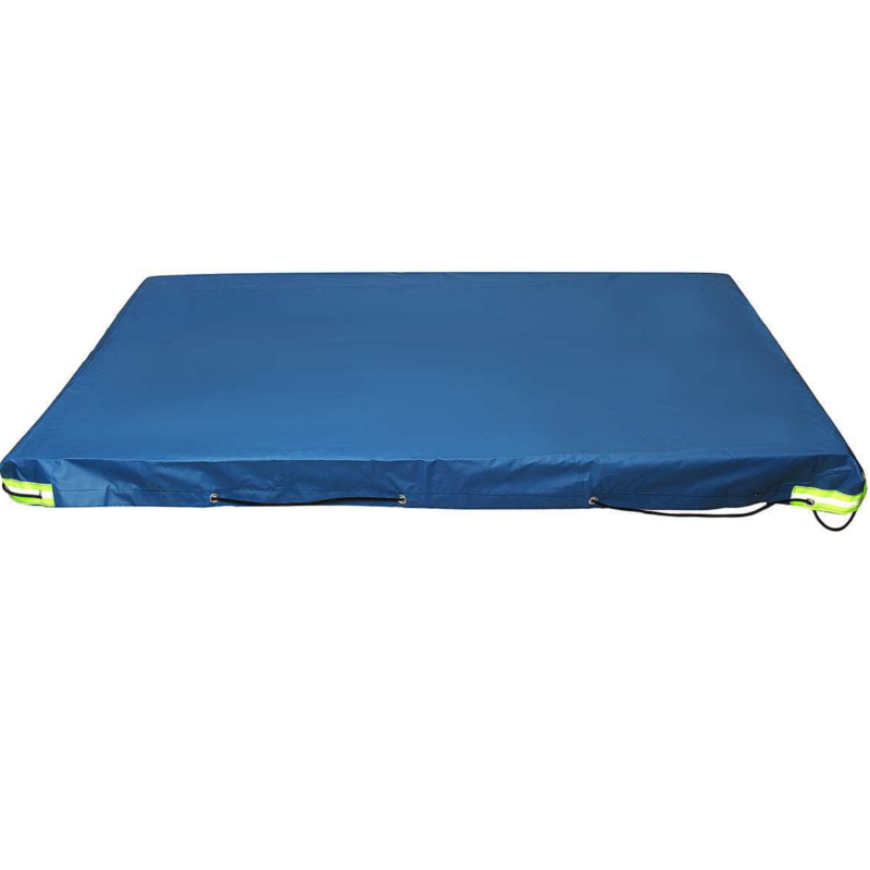 Trailer Cover Waterproof Windproof Dust Protector With Rubber Belt 208x114x13cm