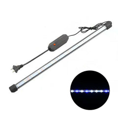 Double Row High-brightness Blue and White Mi*ed Color Brightening Led Fish Tank Light LED High Bright Diving Light Waterproof Aquarium