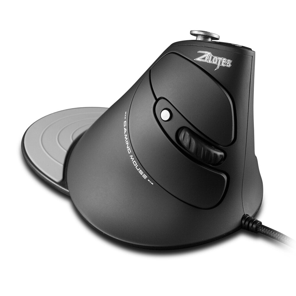 Wired Vertical Mouse 1000-10000DPI 12 Buttons RGB Backlit Optical Mice Ergonomic Programming Gaming Mouse
