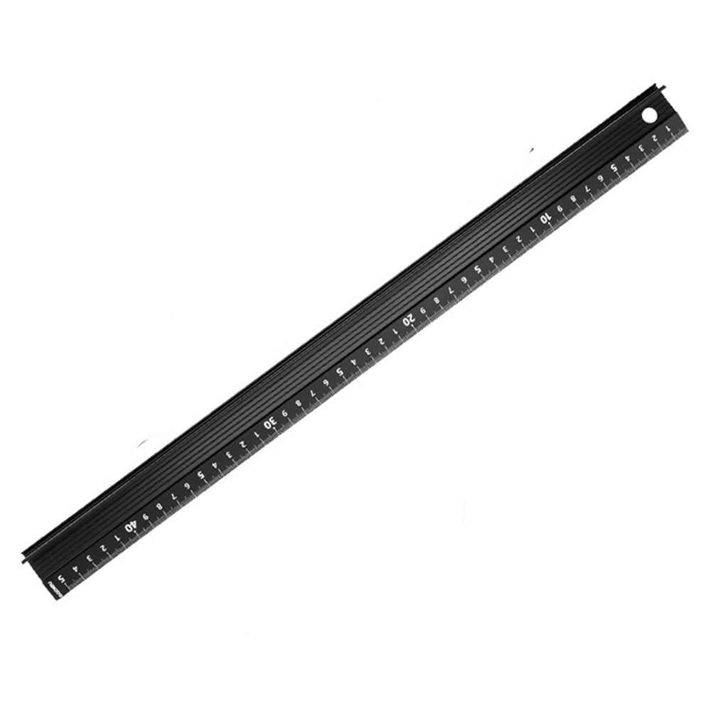 20/30/45 cm Aluminum Alloy Ruler Cutting Protection Anti Slip Drawing Tools Stationery School Student Office Measure Supplies