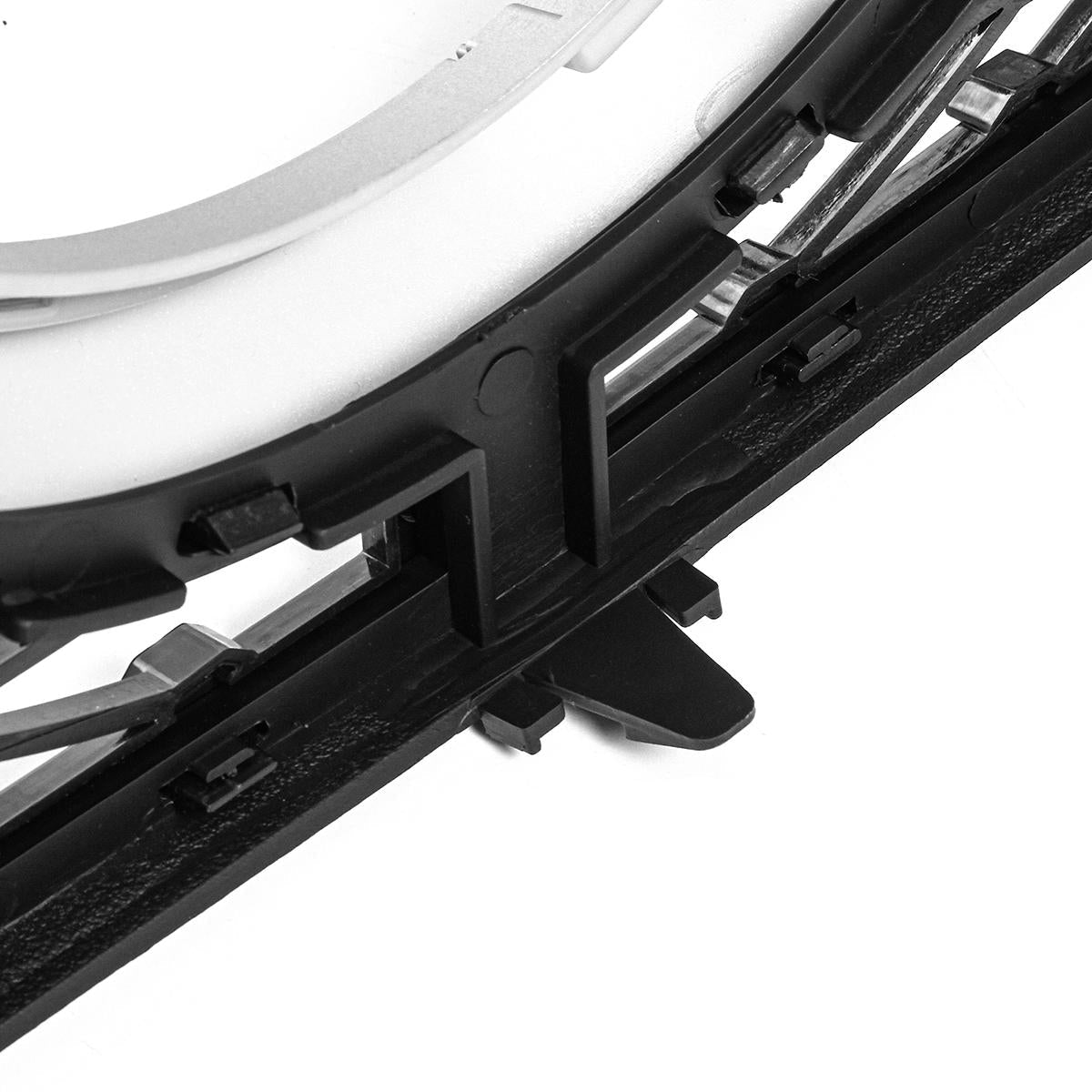 Diamond Look Front Bumper Grille Grill Silver For Mercedes Benz Vito