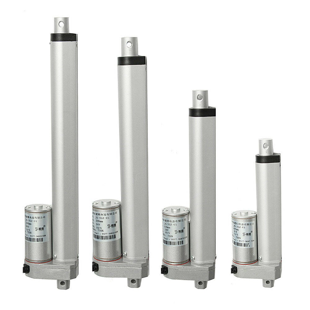 DC 100mm 150mm 200mm 250mm Linear Actuator Motor 10mm/s
