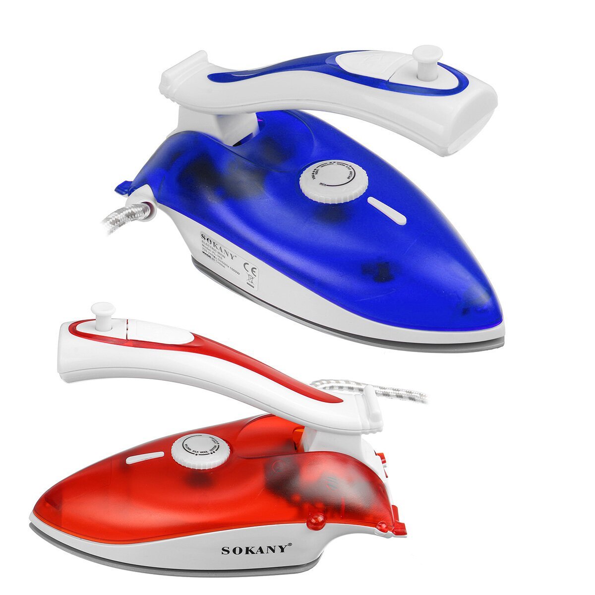 Electric Handheld Spray Steam Iron 1000W Clothes Ironing Steamer Ceramic Garment