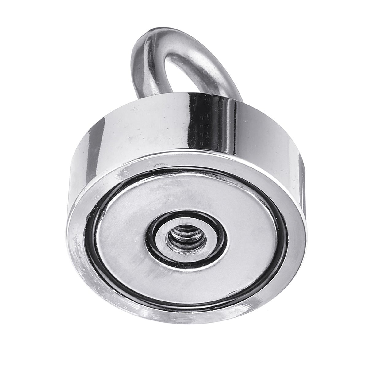 80KG Dual Side Neodymium Recovery Magnet Fishing Magnet Detecting Lifting Salvage Tool
