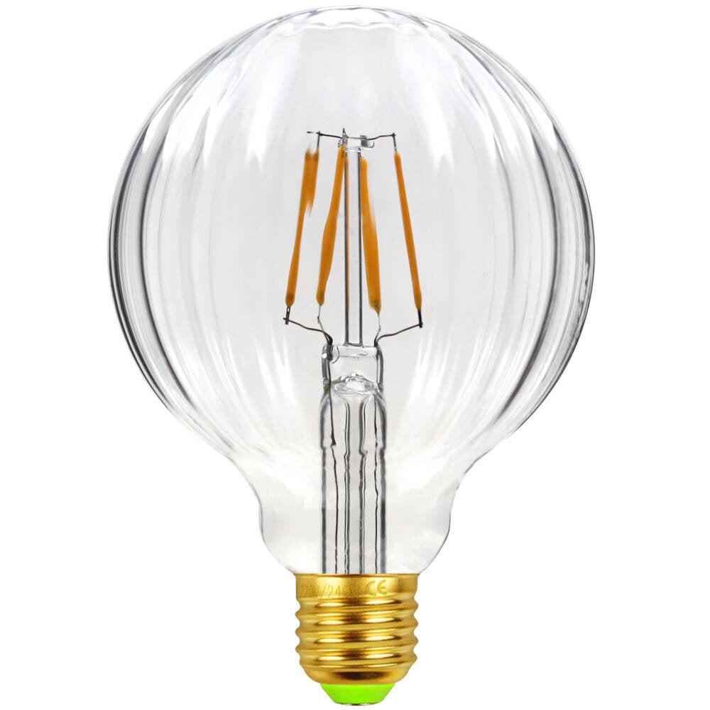 2700K E27 4W Amber/Transparent Glass LED Incandescent Light Bulb Edison Bulb Filament Lamp Retro