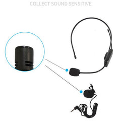 2.4G UHF Lavalier Microphone Lapel Wireless for Recording Vlog Youtube Live Interview