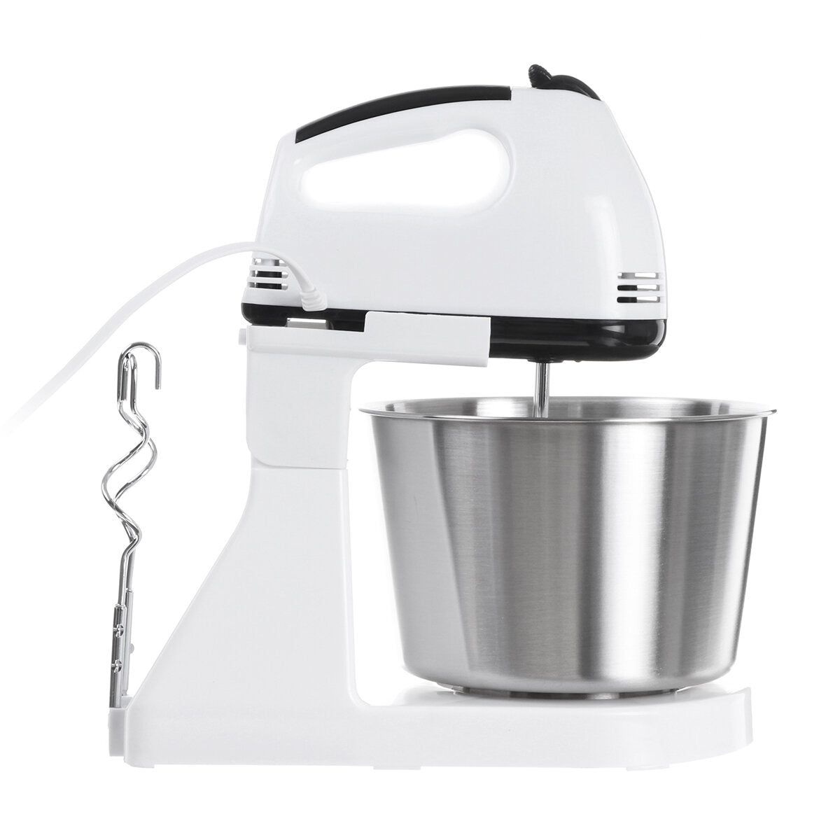 Electric Mixer Stand Mixing Bowl Cream Dough FoodEgg Blender Whisk