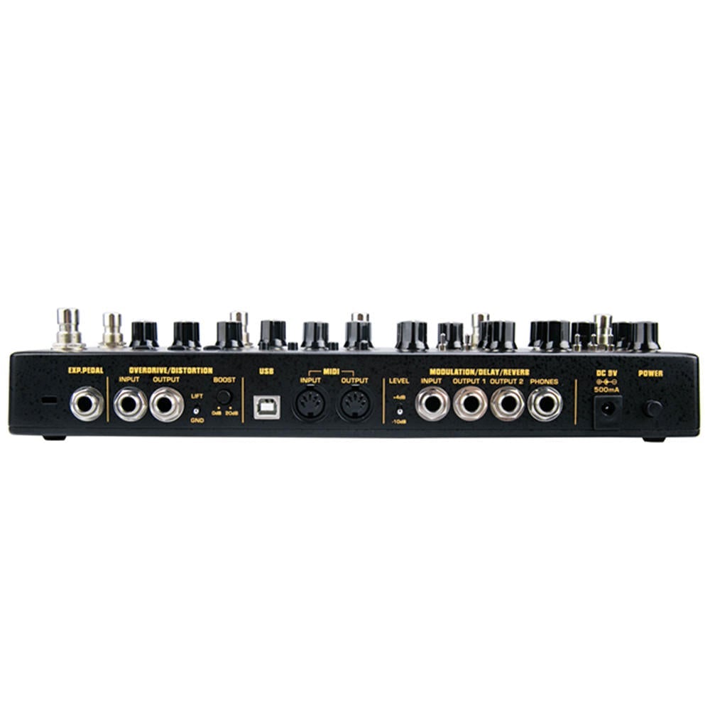 Multi Function Guitar Effects Pedal Processor Integrated Analog Overdrive Distortion Modulation and Delay Reverb
