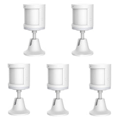 Wireless Human Body PIR Sensor Smart Home Kit Work with Gateway APP,[5 PCS]