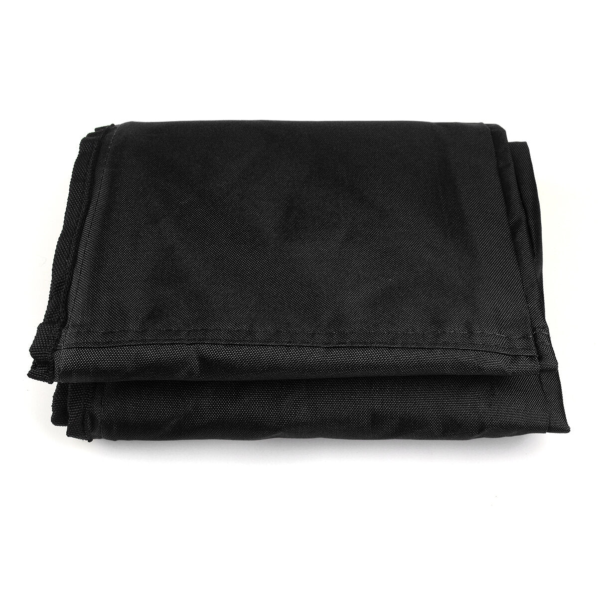 Black 4 Bow 600D Bimini Top Boot Cover Marine Shade Canopy Yacht Roof Tarpaulin Dust Cover With Zipper