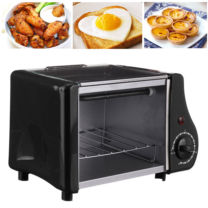 Multifunction Mini Electric Baking Bakery Roast Oven Grill Omelette Frying Pan Breakfast Maker Toaster