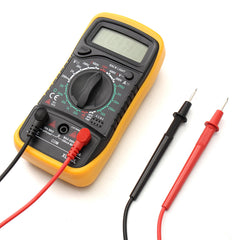 Digital Multimeter AC DC Current Voltage Resistance Meter Voltmeter Ammeter with Blue Backlight LCD