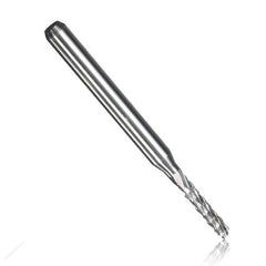 10pcs 3.175x2mm Carbide End Mill Engraving Bits for CNC PCB Machinery Rotary Burrs