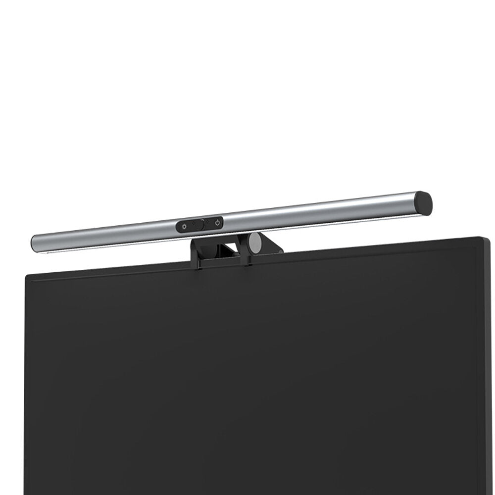 Monitor Light Bar Eye Protection Screen Light Lamp Touch Control Monitor Display Hanging Light with Webcam Microphone for Desktop Computer Home Office