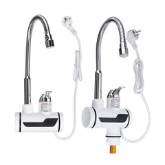 220V 3000W Instant Water Heater Electric Faucet Stainless Steel Shell Tube