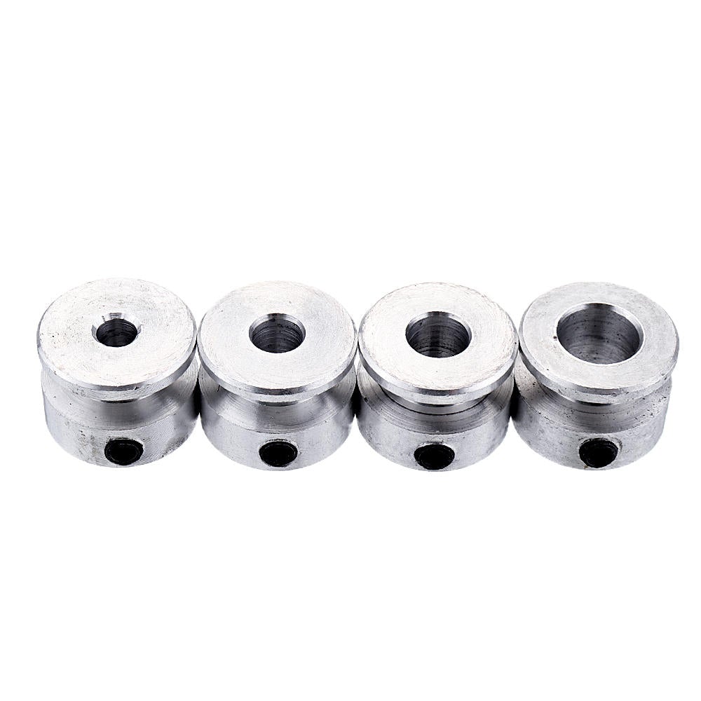 16mm Single Groove Pulley 4/5/6/8mm Fixed Bore Pulley Wheel for Motor Shaft 6mm Belt