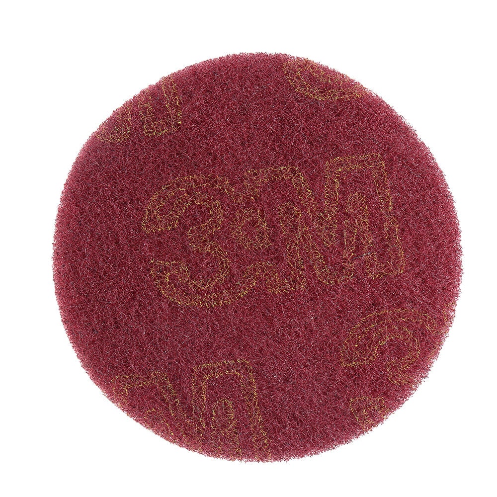 10mm Sanding Pad with 6pcs 100mm Round Fiber Polishing Pad Sanding Wheel Abrasive Tools