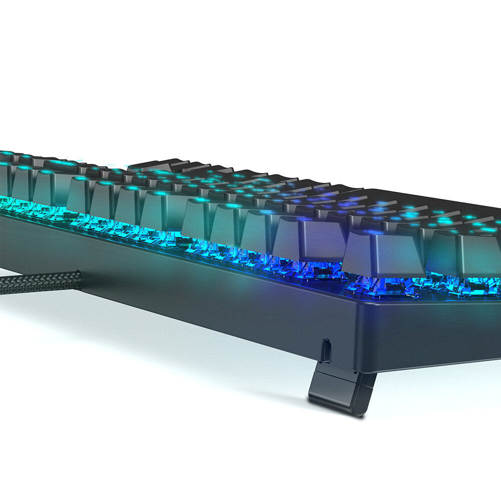 Mechanical Keyboard 87 Keys Wired Keyboard Gateron Optical Switch Hot Swappable RGB NKRO Type-C Gaming Keyboard