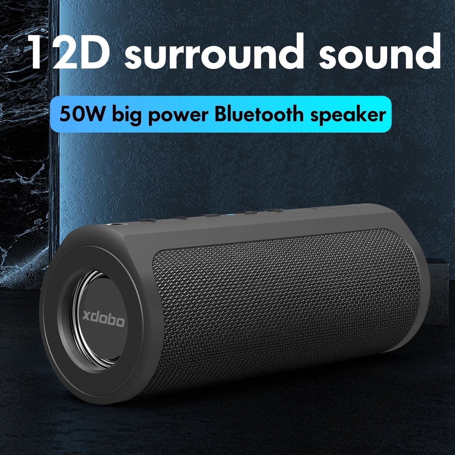 Bluetooth Speaker 50W Loud Stereo Sound Waterproof Wireless Outdoor 20H Playtime Deep Bass Portable Subwoofer