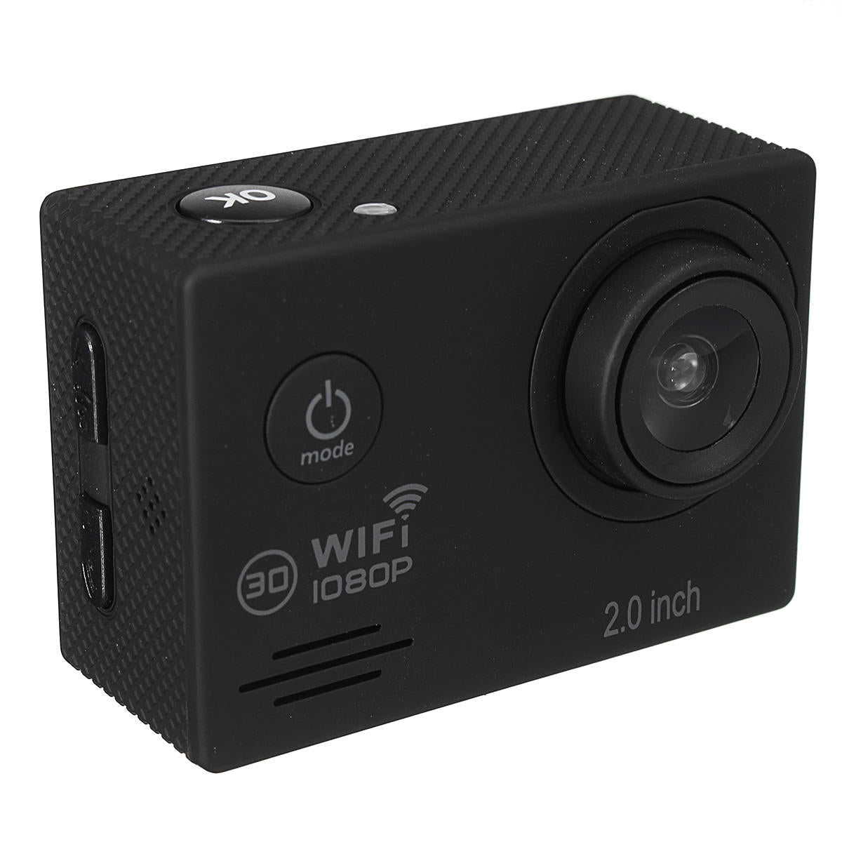 Waterproof Full HD 1080P Wifi 2.0 Inch Screen Action 16MP Camera Sport with Accessory Case