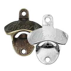 Retro Bronze Wall-mounted Bottle Opener Wall Mounted