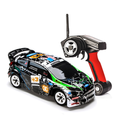 Three Batteries 1/28 2.4G 4WD Brushed RC Car Alloy Chassis Vehicles RTR Model