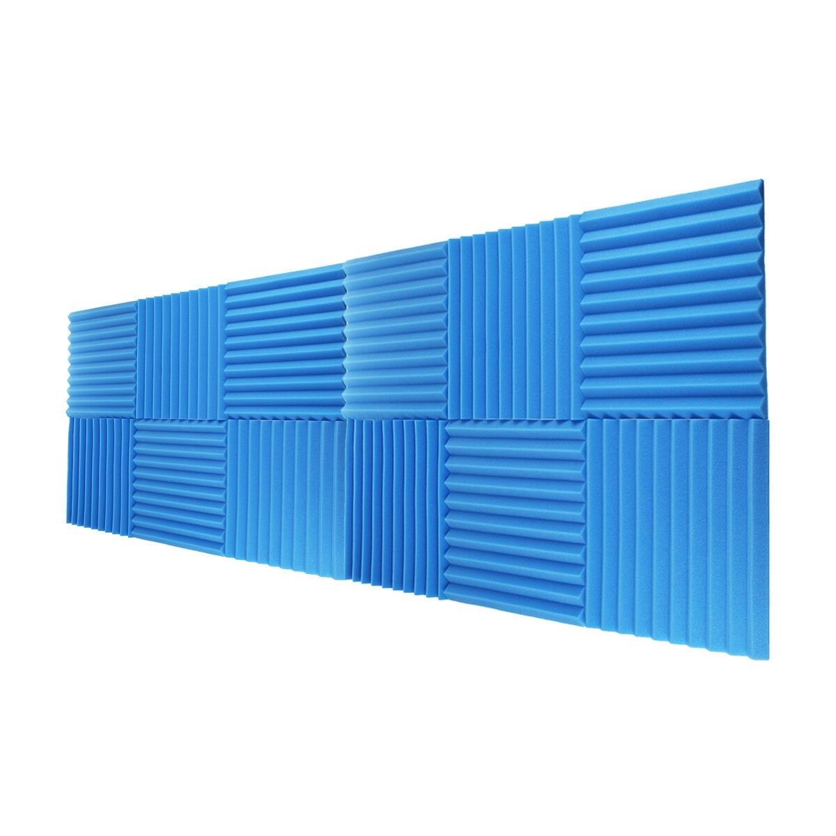 12PCS Acoustic Panels Soundproofing Foam Acoustic Tiles Studio Foam