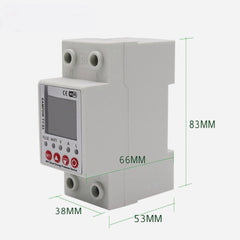 WiFi Smart Circuit Earth Leakage Over Under Voltage Protector Relay Device Switch Breakers Energy Power kWh Meter Works With Alexa Google Home