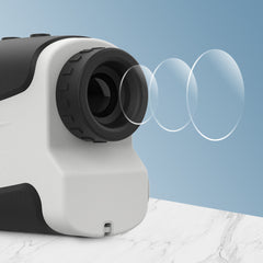 Laser Rangefinder 1500M 6X Magnification HD View USB Rechargeable Hunting Laser Ranging Telescope Speed/Angle Measurement