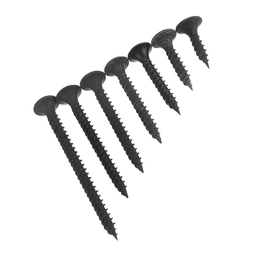 220Pcs/Set M3.5 Carbon Steel Flat Countersunk Head Cross Woodworking Screws Self Tapping Wood Screw Kit