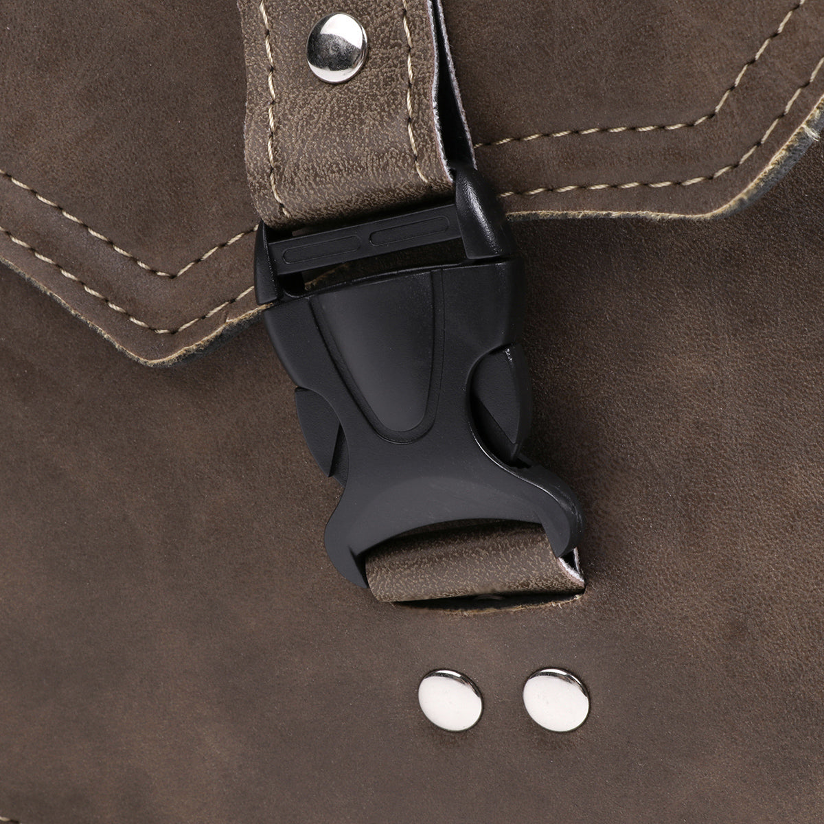 Left / Right Side Universal Saddlebag Storage Tool Holder Leather Motorcycles Bag