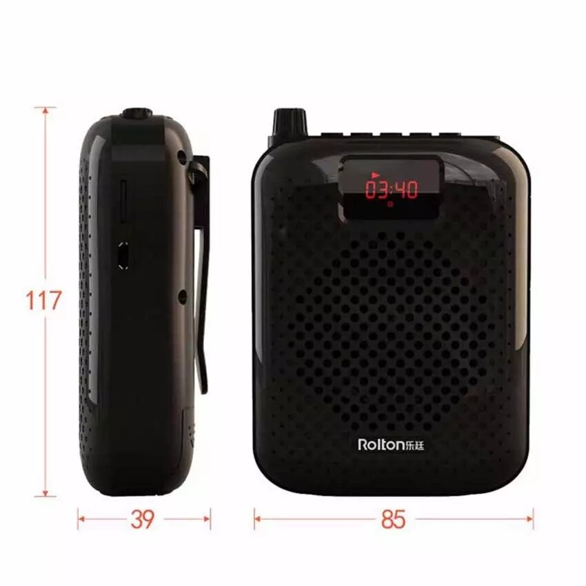 Portable Bluetooth Speaker Microphone Voice Amplifier Booster Megaphone Speaker
