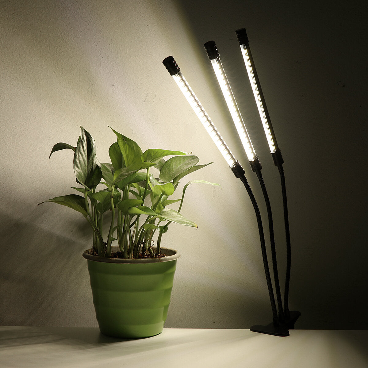 2/3/4 Heads 5730 USB LED Plant Grow Light Dimmable Timer 360 Flexible Clip Hydroponic Garden Desk Tube Lamp