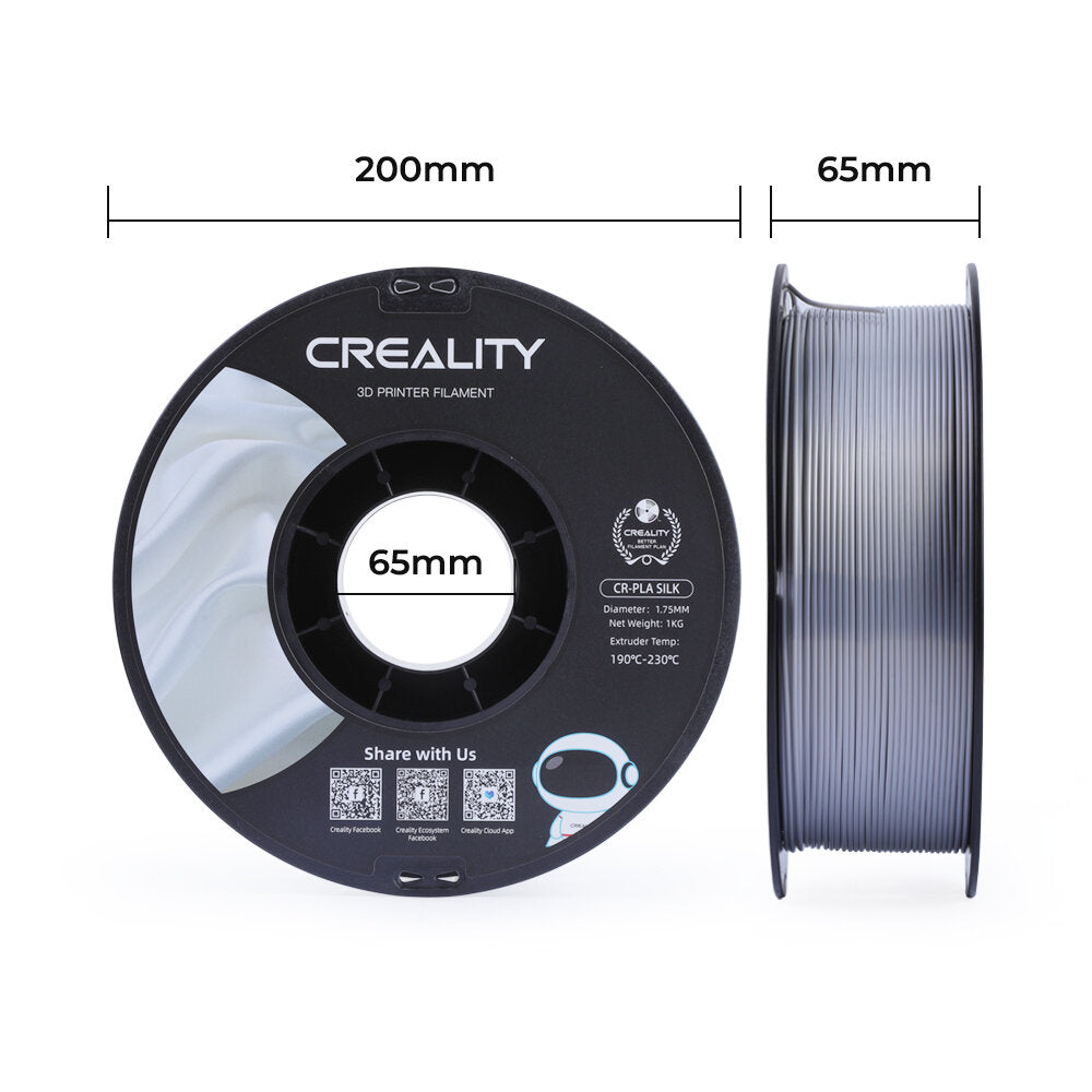 CR-Silk Filament 1.0Kg 1.75mm for 3D Printer