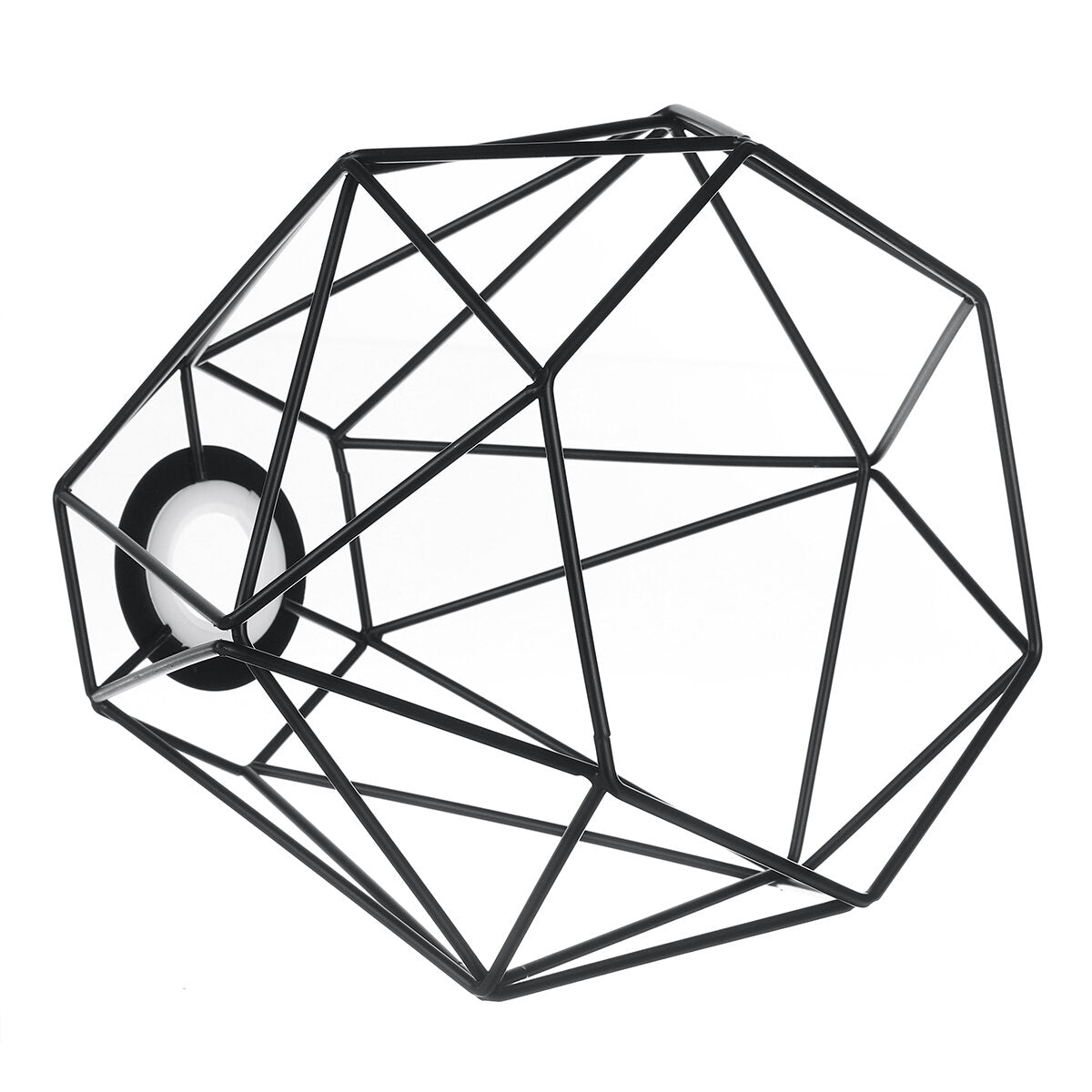 Geometric Wire Ceiling Pendant Light /Lampshade Metal Cage Kitchen Dining Cafe Without Bulb