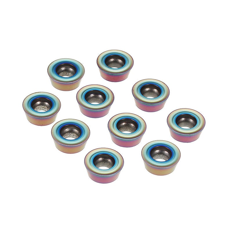 10pcs Blue Nano Carbide Inserts Turning Tool Inserts