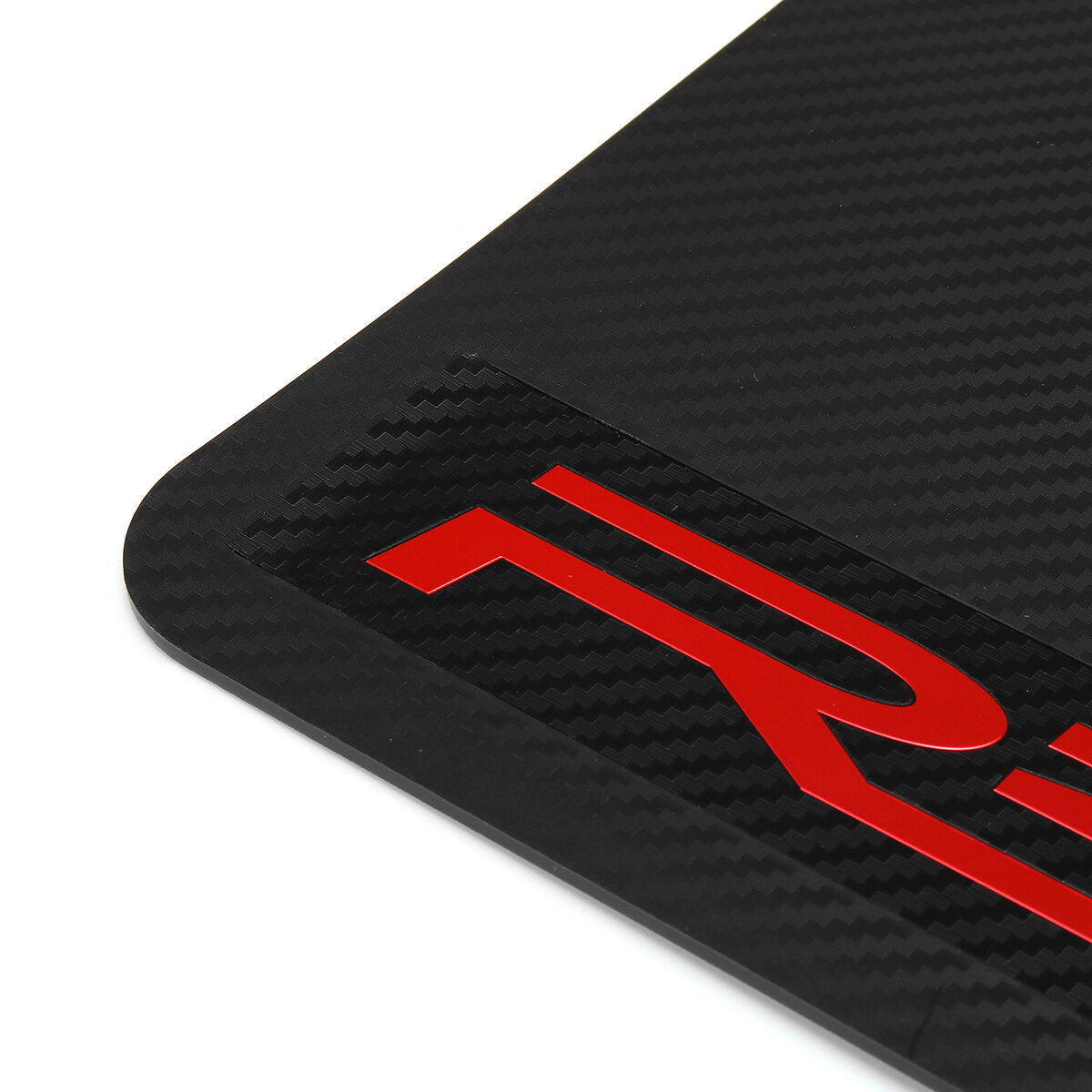 2PCS Universal Car Modification Mud Flaps Fender Guards Carbon Fiber