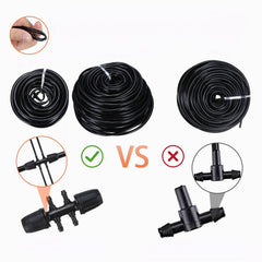 Automatic Drip Irrigation System Kit Plant Self Watering Garden Hose