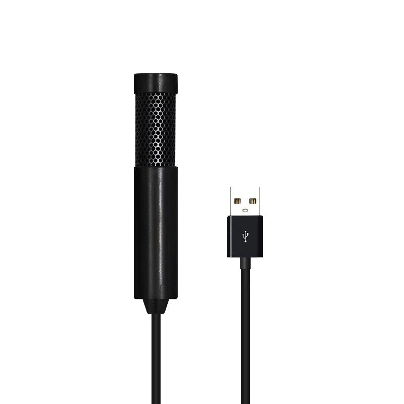 Mini Condenser Microphone USB2.0 3.5mm Interface for iPad PC Portable Mic DV Audio Video Record Live Broadcast