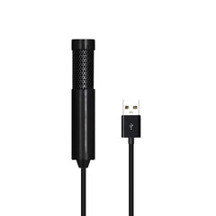 Mini Condenser Microphone USB2.0 3.5mm Interface for iPad PC Portable Mic DV Audio Video Record Live Broadcast