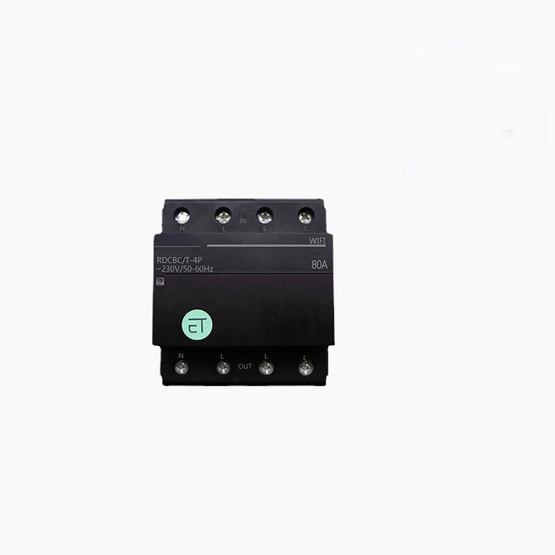 Smart Light Switch WIFI 63/80A Three Phase Circuit Breaker Timer Relay Switch Voice Remote Control Works With Tuya eWeLink APP Alexa Google Home