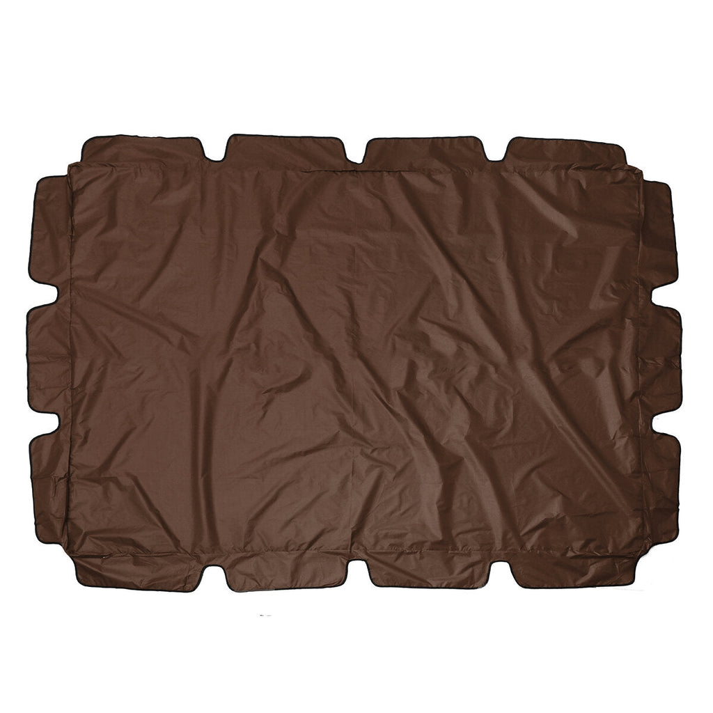 Garden Swing Chair Canopy Cover Shade Sail Waterproof UV Resistant Outdoor Courtyard Hammock Tent Swing Top Cover