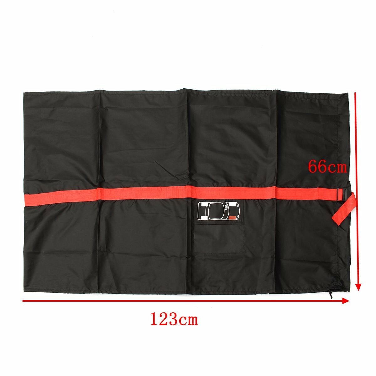 4Pcs Car Spare Wheel Tyre Cover Protector Garage Case Universal 16 Inch - 20 Inch for Sun Shade Dust-Proof