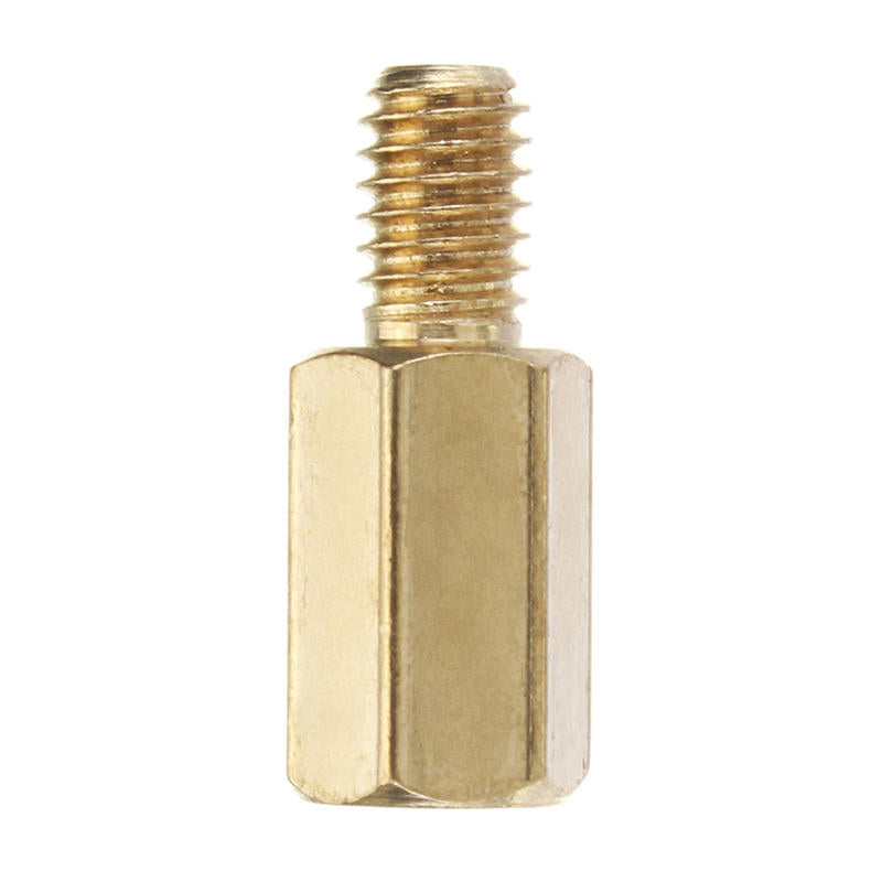 M4BH1 100Pcs M4 Male-Female Brass Hex Standoffs Support Spacer Pillar Screw for PCB Board