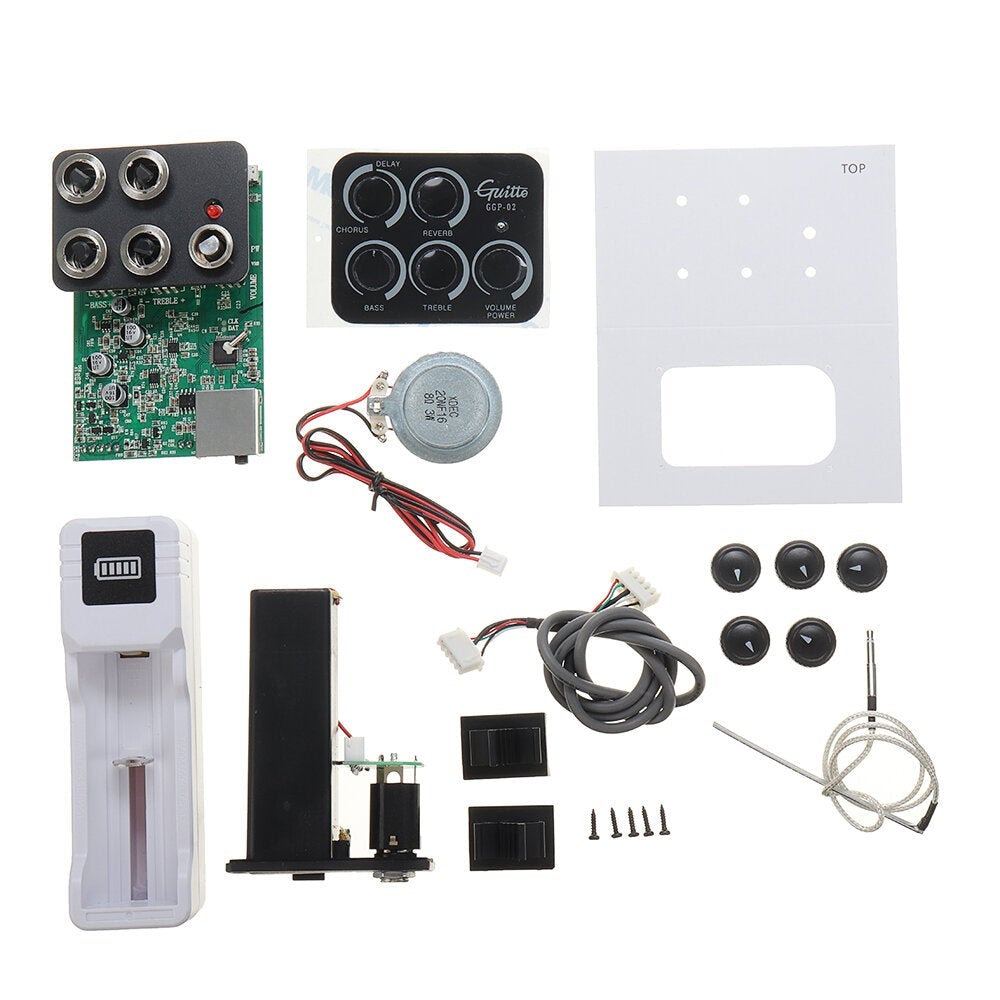 Pickup, Deliver Chorus, Delay and Reverb Sounds Direct from Acoustic Guitar