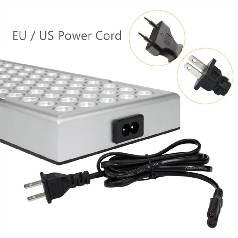 12W 2835 SMD 75LEDs Growing Light Full Spectrum Phyto Lamp for Plants Vegetable Seedling AC85-265V with EU/US Plug