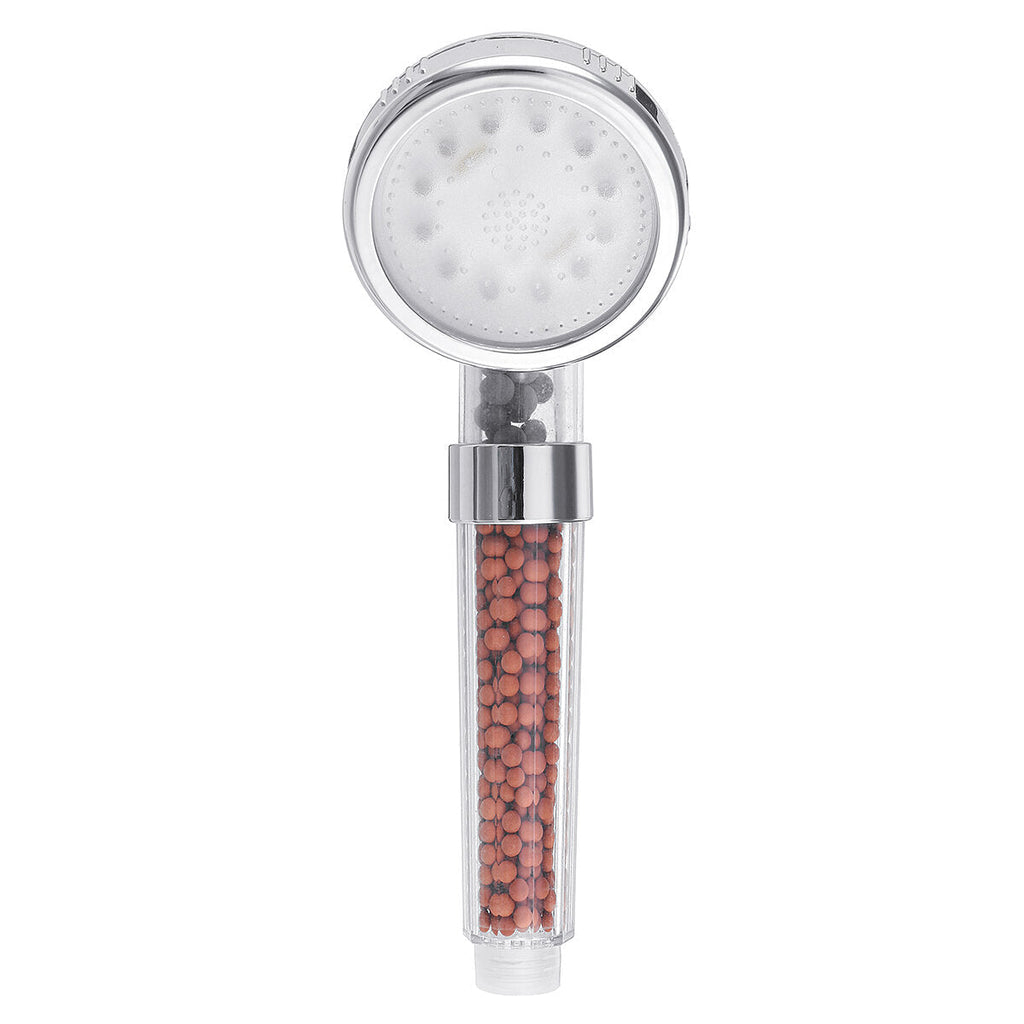 Spa Shower Head Sprinkler Negative Ions Handheld Nozzle Water-saving Filter Hose