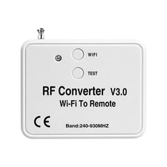 Universal Wireless WIFI to RF Controller Phone Remote Control for Smart Home 240MHZ~930MHZ